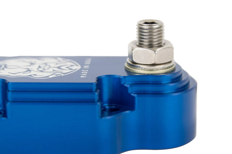 2003 - 2007 Powerstroke Adjustable Blue Spring Kit w/ Billet Housing - Manali Performance