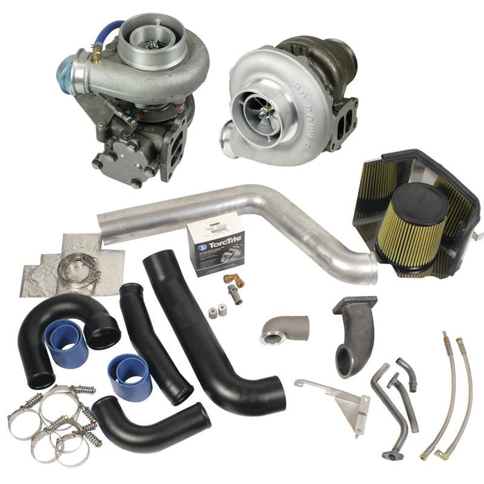 BD 1994 - 1998 Cummins SUPER B TWIN TURBO KIT - Manali Performance