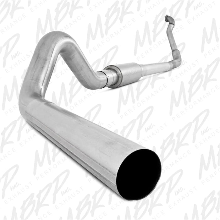 MBRP Turbo Back Aluminized 4 In W/ Muffler (94.5 - 97) - Manali Performance