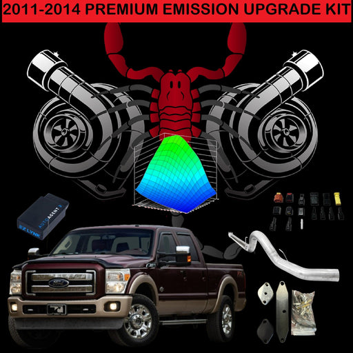 2011 - 2014 Powerstroke EzLynk Premium Kit - Manali Performance