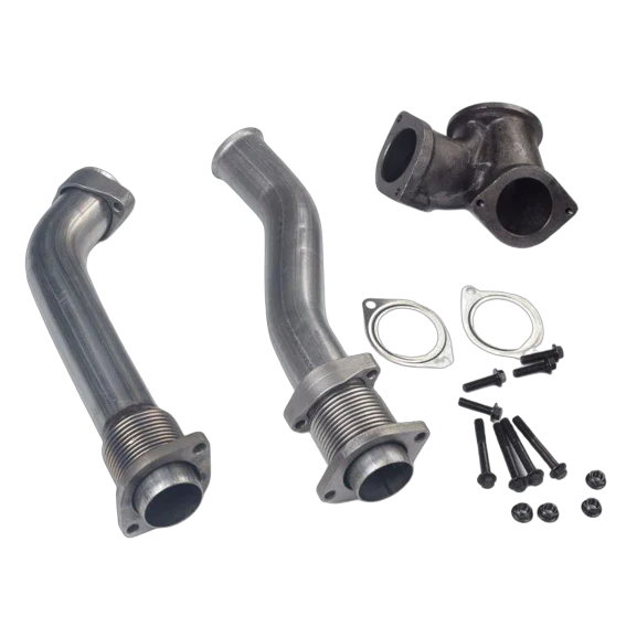 KC Late 1999-2003 7.3 Powerstroke Upgraded BELLOWED UP-PIPE KIT