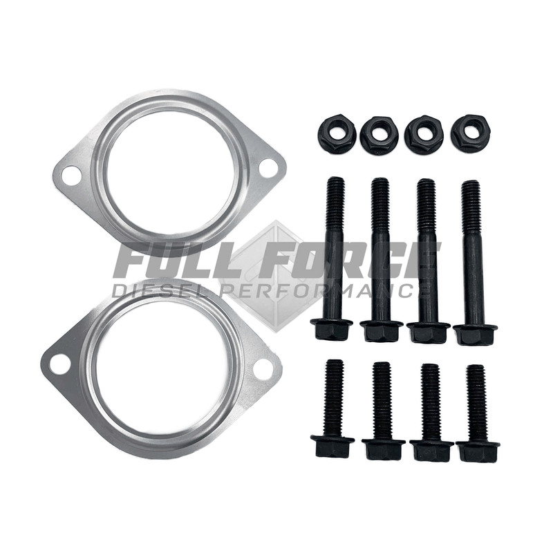 FFD 7.3 Powerstroke Bellowed Up Pipe Gasket & Hardware Kit