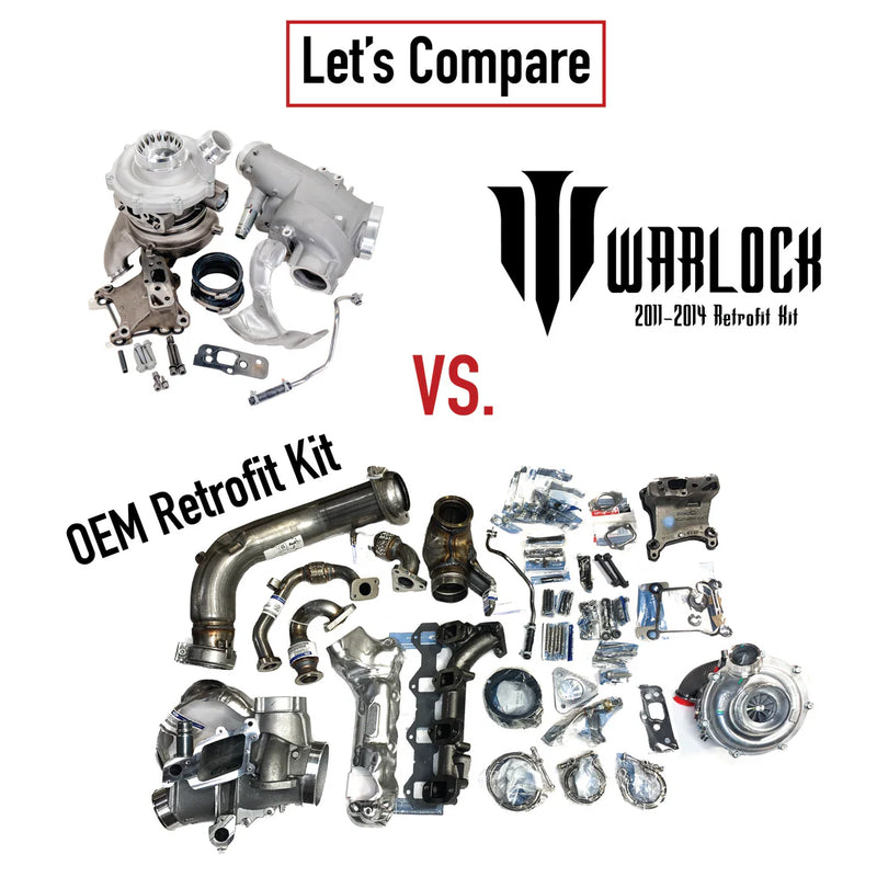 KC 2001-2014 Powerstroke Warlock Retrofit Kit