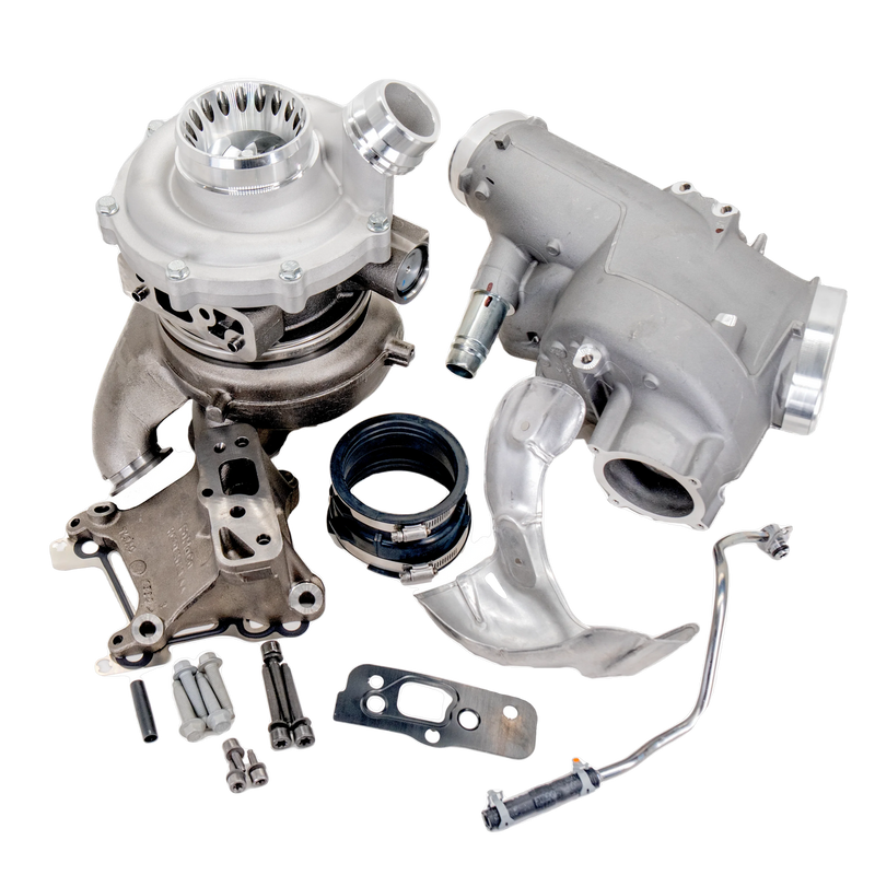 KC 6.7 Powerstroke F250 Garrett Warlock Turbo with Piping Kit