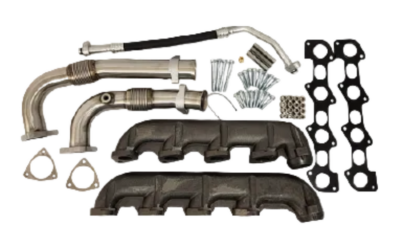 FS 2008-2010 Powerstroke High Flow Manifold & Up Pipe Kit