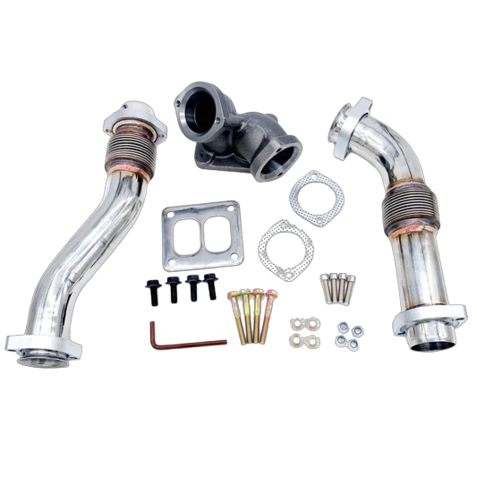 KC 1994-1998 7.3 Powerstroke Odawgs Diesel Bellowed Up Pipes