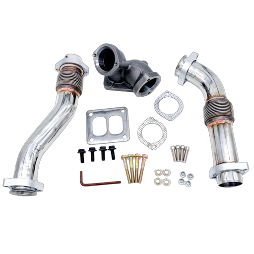 KC 1994-1998 7.3 Powerstroke Odawgs Diesel Bellowed Up Pipes