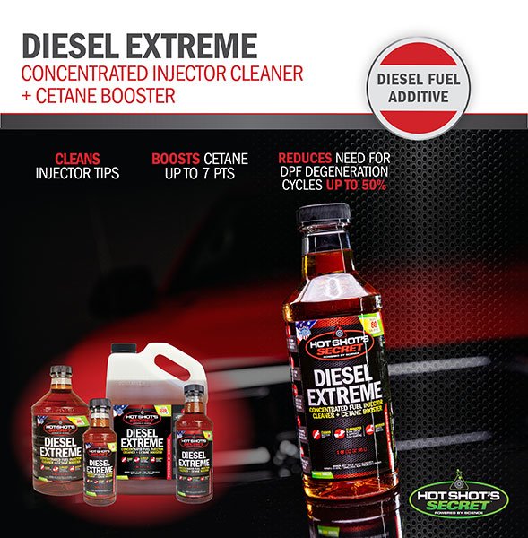 Hot Shot's Secret Diesel Extreme Injector Cleaner + Cetane Booster - Manali Performance