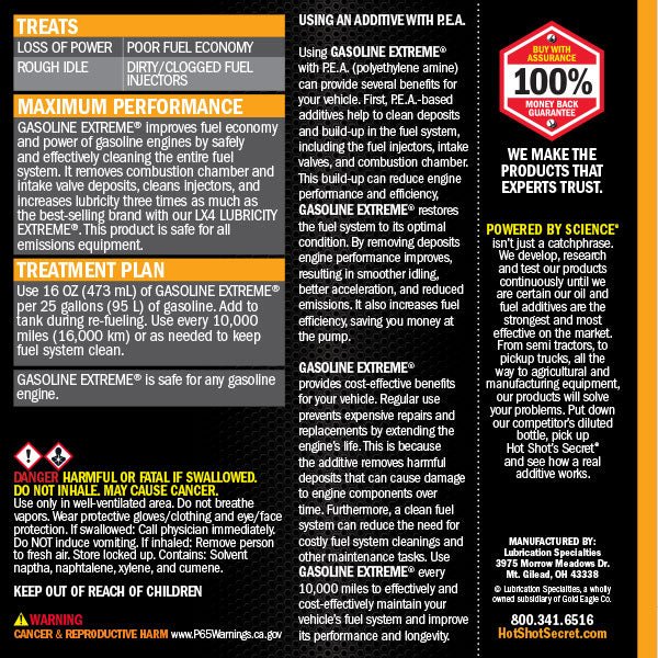 Hot Shot's Secret Gasoline Extreme - Manali Performance