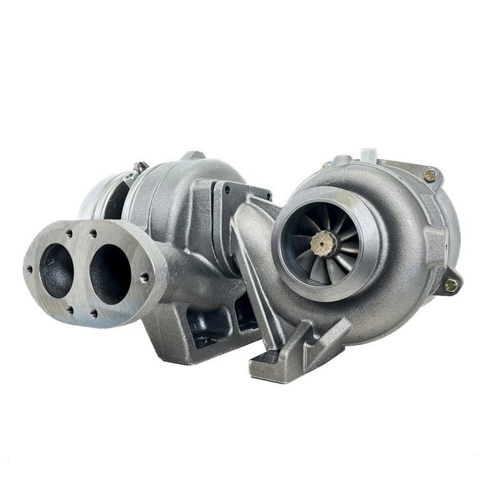 KC Fusion Compound Turbos - (Stage 1 High Pressure & Stage 1 & 2 Low Pressure Turbos) - 6.4 Powerstroke (2008 - 2010) - Manali Performance