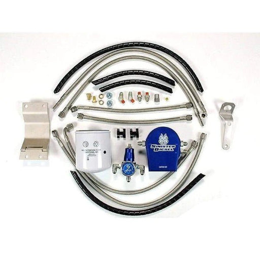 Sinister 1999 - 2003 Powerstroke Regulated Fuel Return Kit - Manali Performance