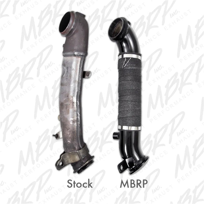 2011 - 2015 Duramax 3in. Turbo Down Pipe - Manali Performance
