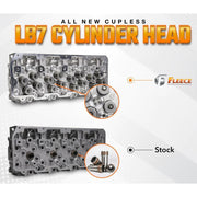 Fleece 2001 - 2004 Duramax Freedom Series Cylinder Head (Passenger Side) - Manali Performance