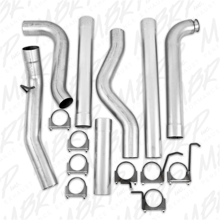 MBRP 2001 - 2007 Duramax 4" Cat - Back W/O Muffler - Manali Performance