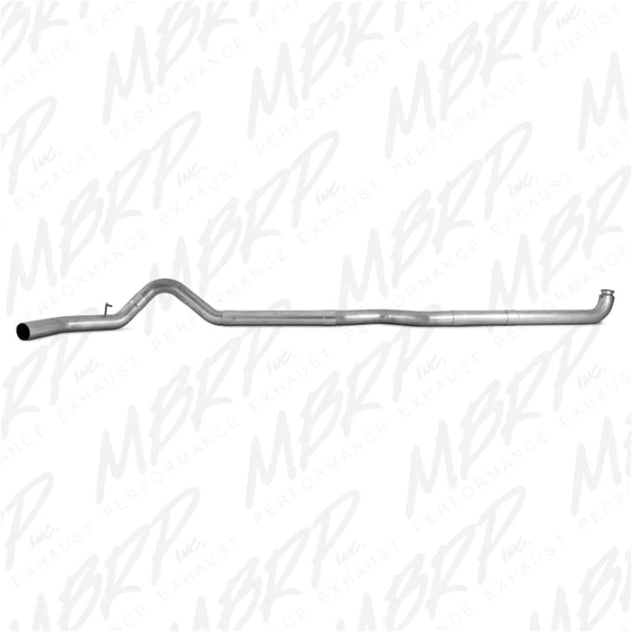MBRP 2001 - 2007 Duramax 4" Cat - Back W/O Muffler - Manali Performance