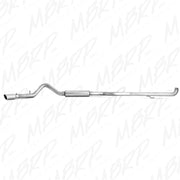 MBRP 2001 - 2007 Duramax 4" Down Pipe Back W/Muffler - Manali Performance