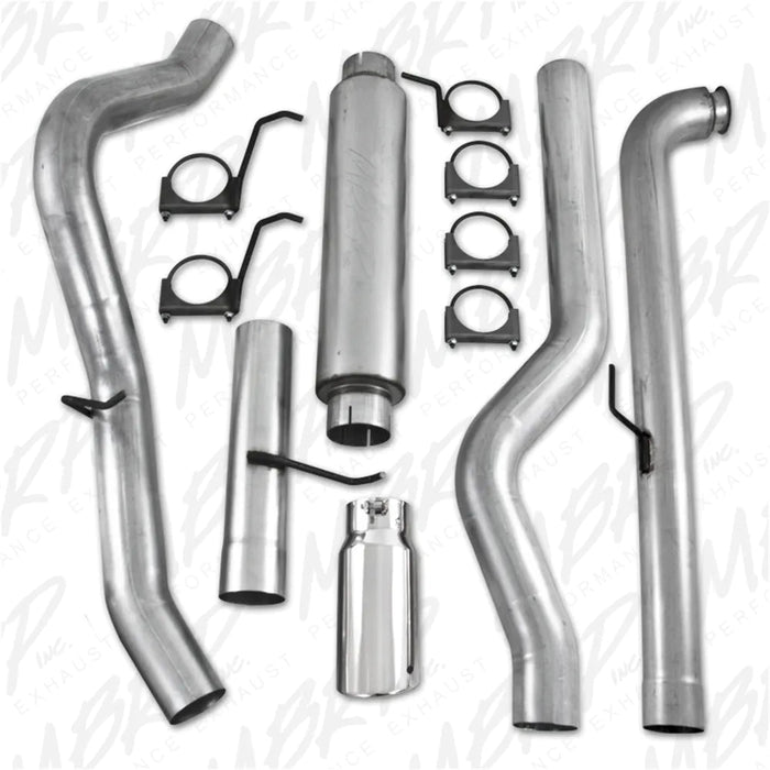 MBRP 2001 - 2007 Duramax 4" Down Pipe Back W/Muffler - Manali Performance