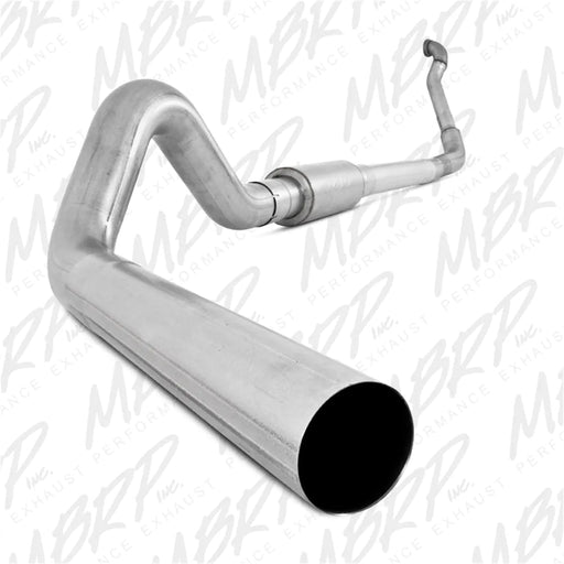 MBRP Turbo Back Aluminized 4 In W/ Muffler (94.5 - 97) - Manali Performance