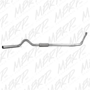 MBRP Turbo Back Aluminized 4 In W/ Muffler (94.5 - 97) - Manali Performance