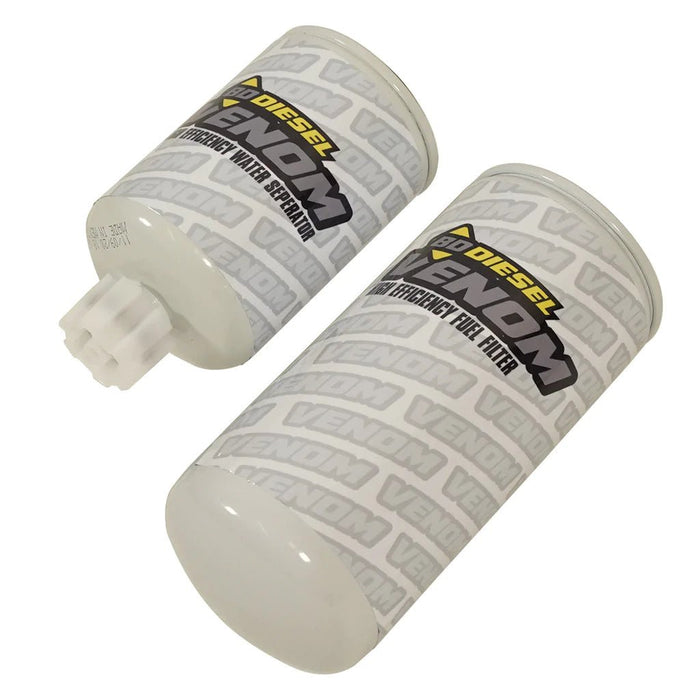 VENOM LIFT PUMP REPLACEMENT FILTER DUAL - PACK - FUEL & WATER SEPARATOR - Manali Performance